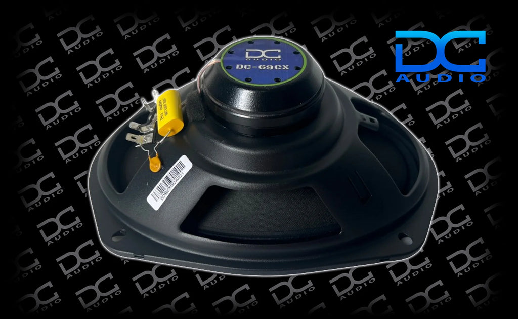 DC Audio DC-6x9CX 6x9” Coaxial Speakers – 120W RMS (Pair) DOORS